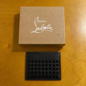 Christian Louboutin Spikes Card Holder